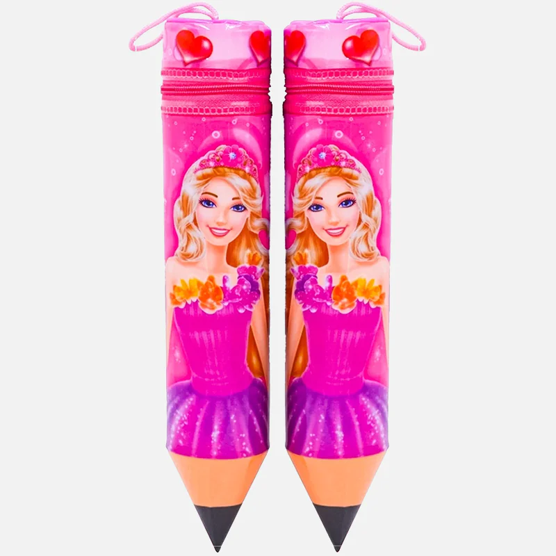 Cartoon Printed Pencil Shaped Pencil Box