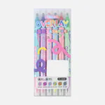 Colors Overlay Color Lying Double Head Highlighter Pen