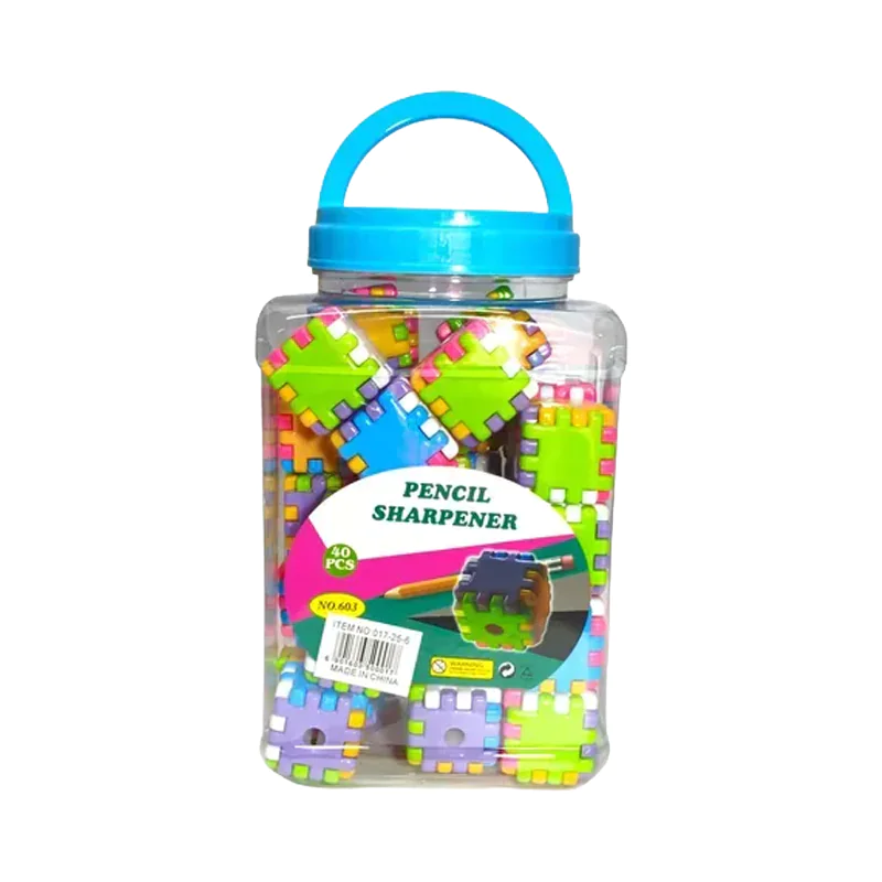 Cube Look Pencil Sharpener for Kids