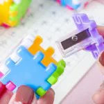 Cube Look Pencil Sharpener for Kids