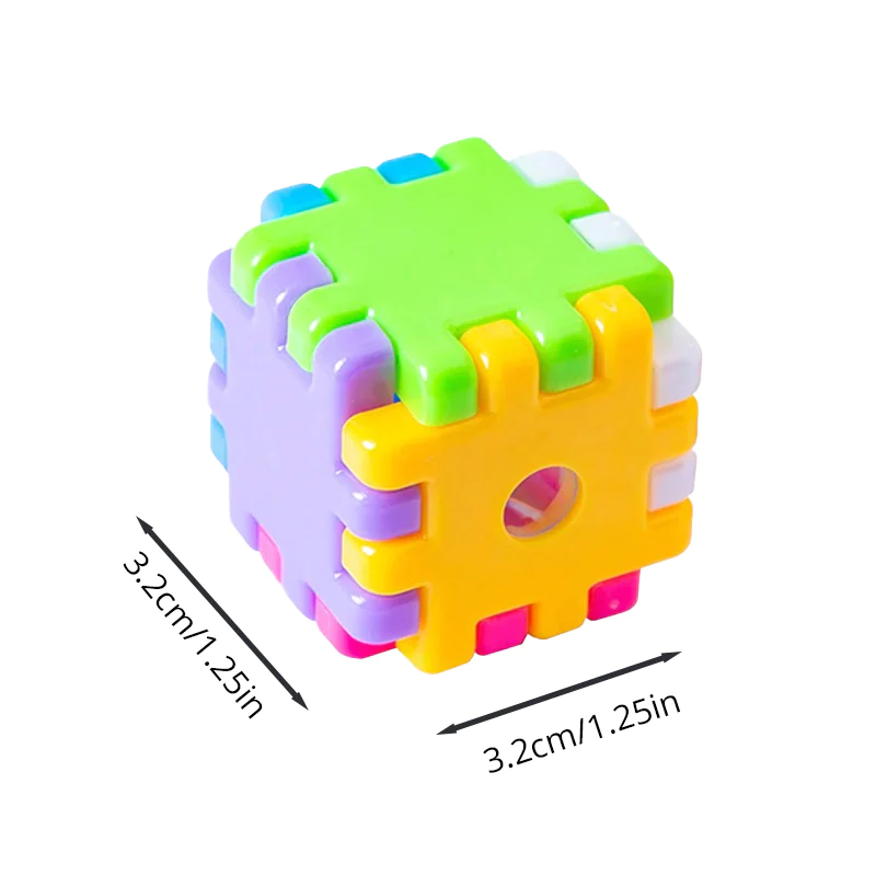 Cube Look Pencil Sharpener for Kids