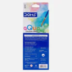 Doms 12 Assorted Shades Aqua Water Color Cakes with Brush