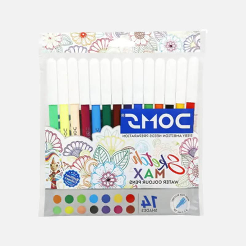 DOMS 14 Shades Sketch Max Water Colour Pen Set