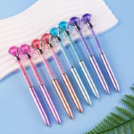 Glitter Body Diamond Topper Ballpoint Pen