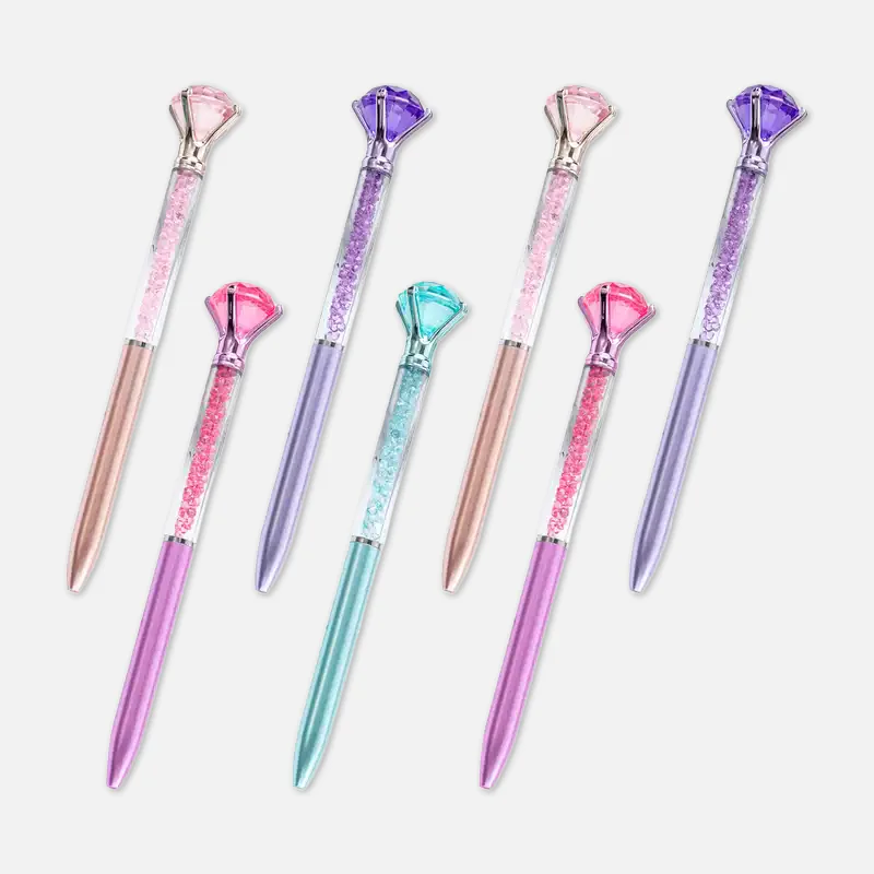Glitter Body Diamond Topper Ballpoint Pen