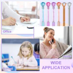 Glitter Body Diamond Topper Ballpoint Pen